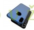 Kryt Thin iPhone X, XS - modrý